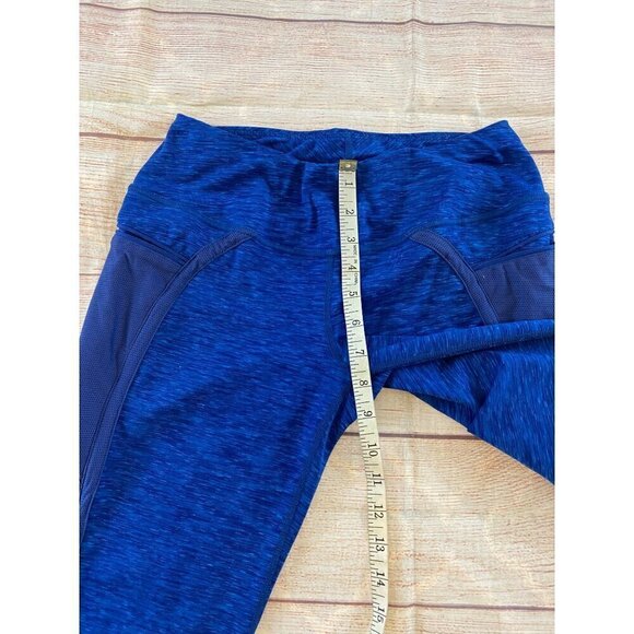 Hylete Women's Blue Nimbus Caprite Athletic Leggings - Medium - Picture 7 of 12